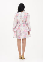 ODI ODI Abito corto bianco da donna con stampa floreale LICOSA110S6 M7 ODI ODI 