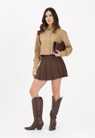 JDY Gonna corta marrone da donna 15370743 SL JDY 