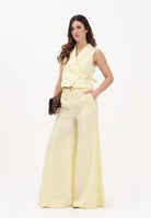 VICOLO Pantalone elegante giallo da donna TAB0130 ABU20 VICOLO 