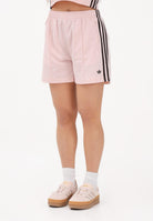 ADIDAS ORIGINALS Shorts sportivo CLASSIC FIREBIRD rosa e marrone da donna KD3671 . ADIDAS ORIGINALS 