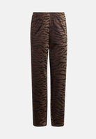 ADIDAS ORIGINALS Pantalone sportivo TRACK FIREBIRD AOP tigrato marrone per bambino e bambina KD3200 . ADIDAS ORIGINALS 