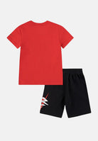 NIKE Completino rosso e nero da bambino con logo 9Q0615 U10 NIKE 