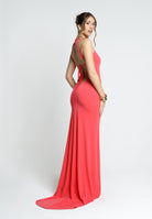 SANTAS Abito lungo BON BON corallo da donna PV25010 CORALLO SANTAS 