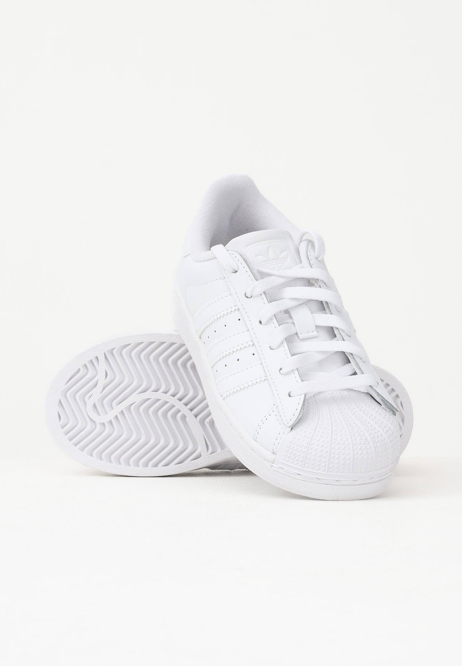 ADIDAS ORIGINALS Sneakers Superstar II bianche per bambino e bambina JH9982 . ADIDAS ORIGINALS 