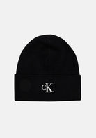 CALVIN KLEIN Berretto nero per uomo e donna con logo LV04D8020G UB1 CALVIN KLEIN 
