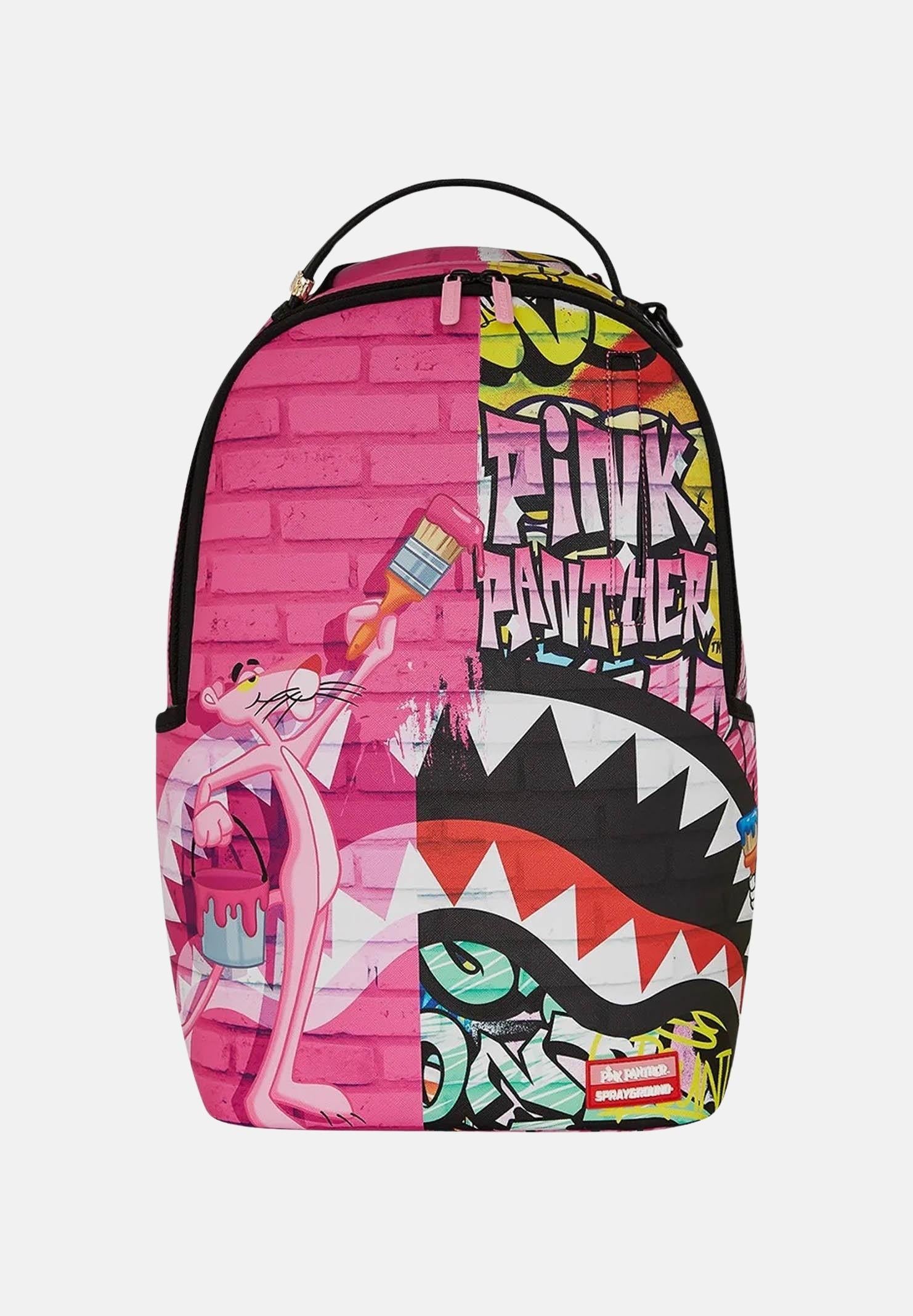 SPRAYGROUND Zaino Pink Panther Painting Over Graffiti Dlxr multicolore per uomo e donna 910B7007NSZ  SPRAYGROUND 