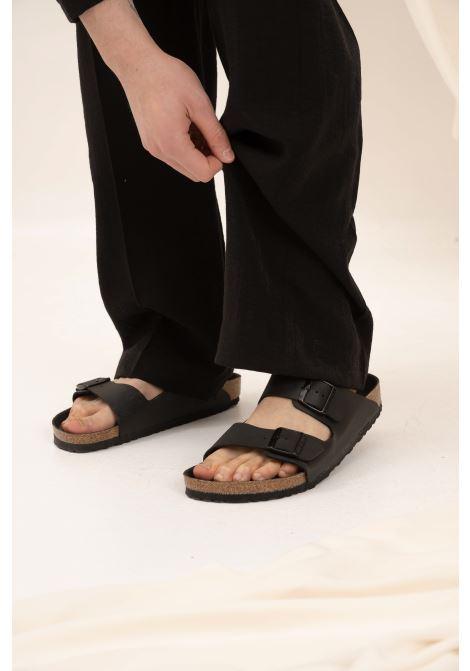 BIRKENSTOCK Ciabatte Arizona Birko-Flor nere per uomo e donna 1019069  BIRKENSTOCK 