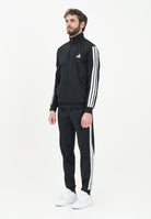 ADIDAS PERFORMANCE Tuta Basic 3-Stripes Tricot nera da uomo JI8858 . ADIDAS PERFORMANCE 
