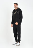 EA7 Tuta nera da uomo con logo 7M000914AF10377 MC317 EA7 