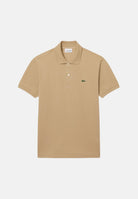LACOSTE Polo beige per uomo e donna con patch logo coccodirllo 1212 02S LACOSTE 