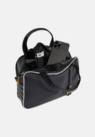 ADIDAS ORIGINALS Borsa a mano AIRLINER MEDIUM nera da donna KE2327 . ADIDAS ORIGINALS 