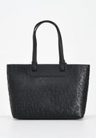 ARMANI EXCHANGE Shopper a spalla nera da donna con logo all-over XW001481AF15774 UC001 ARMANI EXCHANGE 