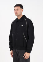 LACOSTE Bomber nero da uomo con patch logo BH5841 031 LACOSTE 