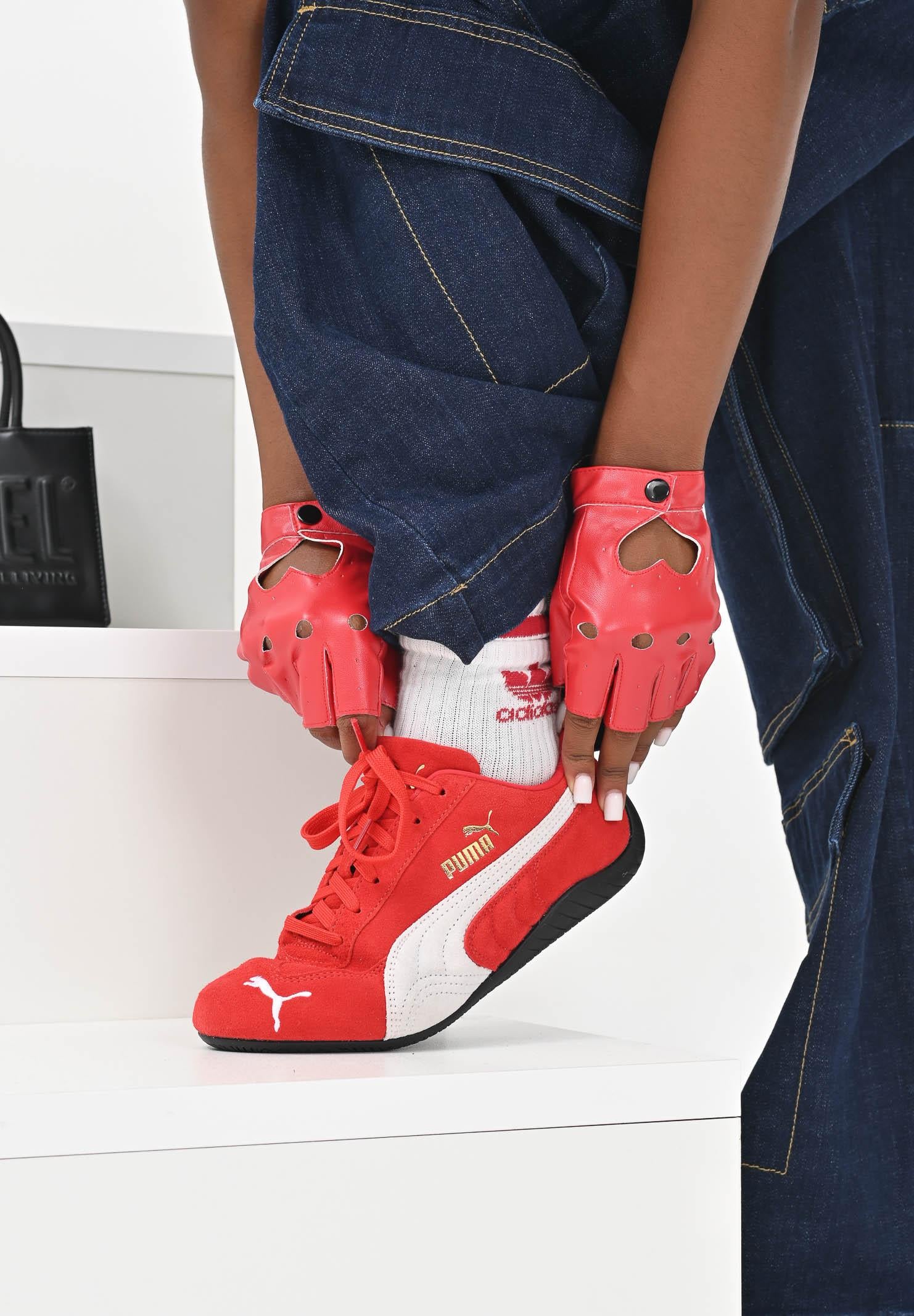 PUMA Sneakers Speedcat OG rosse per uomo e donna 398846 02 PUMA 