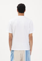 LACOSTE T-shirt a manica corta bianca da uomo con stampa<BR/> TH1427 001 LACOSTE 