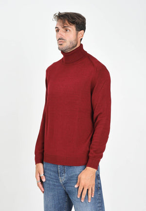 ARMANI EXCHANGE Maglione a collo alto bordeaux da uomo XM001917AF14008 O5003 ARMANI EXCHANGE 