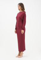 MAR DE MARGARITAS Abito lungo Meredith bordeaux da donna MMABW01336 RS02 Mar de margaritas 