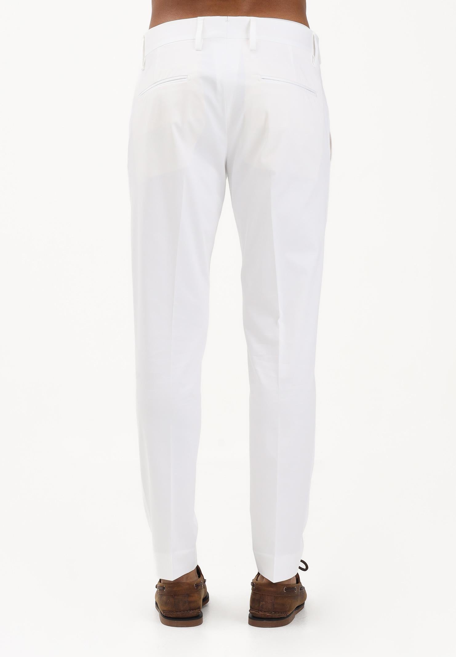 ENTRE AMIS Pantalone elegante bianco da uomo P268188SENNA2436 2002 ENTRE AMIS 