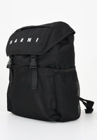 MARNI Zaino nero per uomo e donna con logo M01637M00TJ 0M900 MARNI 