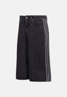 ADIDAS ORIGINALS Bermuda Firebird in denim nero da donna KD2916 . ADIDAS ORIGINALS 