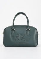 ARMANI EXCHANGE Borsa a spalla verde da donna con ricamo logo XW001566AF15634 U7304 ARMANI EXCHANGE 