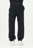 BARROW Pantalone sportivo nero per uomo e donna con stampa logo S5BWUAFP085 110 BARROW 
