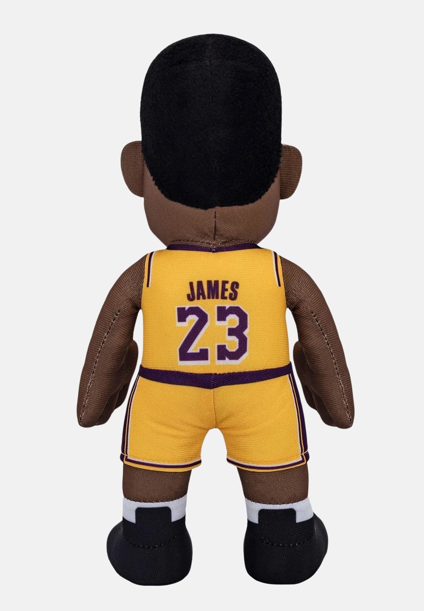 Peluche Los Angeles Lakers LeBron James 10" Plush Figure P1-NBP-LAK-LJAX LOS ANGELES LAKERS BLEACHER CREATURES 