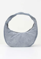 CALVIN KLEIN Borsa a spalla in denim chiaro da donna con logo LV04F3207G VGO CALVIN KLEIN 