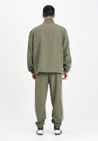 ADIDAS PERFORMANCE Tuta Sportswear Basic 3-Stripes Woven verde da uomo JI8850 . ADIDAS PERFORMANCE 