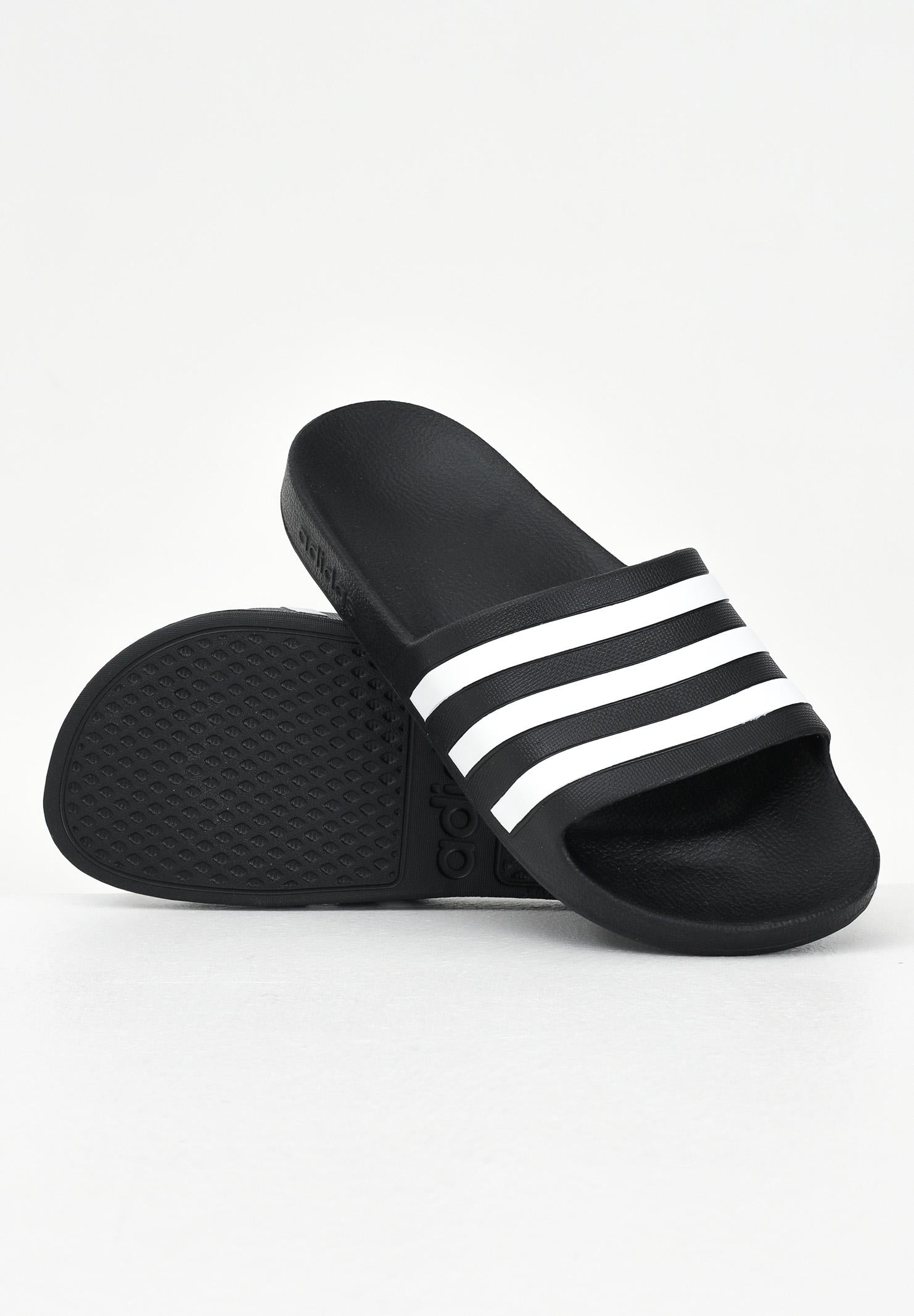 ADIDAS ORIGINALS Ciabatte Adilette Aqua nere da uomo F35543 . ADIDAS PERFORMANCE 