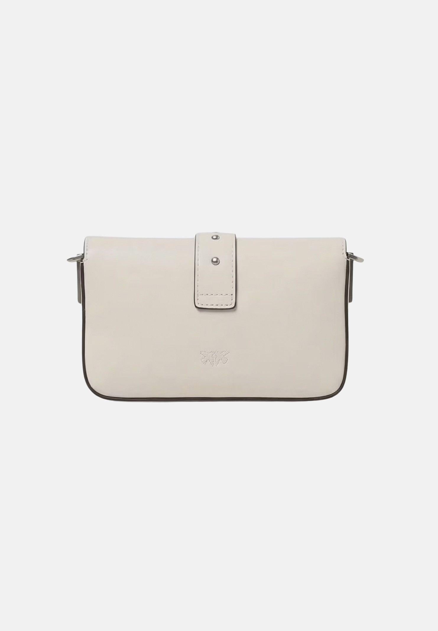 PINKO Borsa a tracolla Baby Love Bag One Slouchy panna da donna 105353A0QO Z14O PINKO 