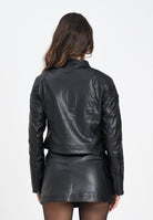 PUMA Giubbotto di pelle FUTURE PUMA ARCHIVE nero da donna 632170 01 PUMA 