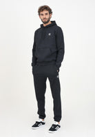 ADIDAS ORIGINALS Pantalone sportivo Trefoil Essentials nero da uomo IY7361  ADIDAS ORIGINALS 