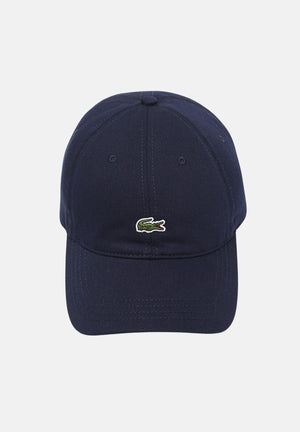 LACOSTE Cappello con visiera blu per uomo e donna con patch logo coccodrillo RK0491 166 LACOSTE 