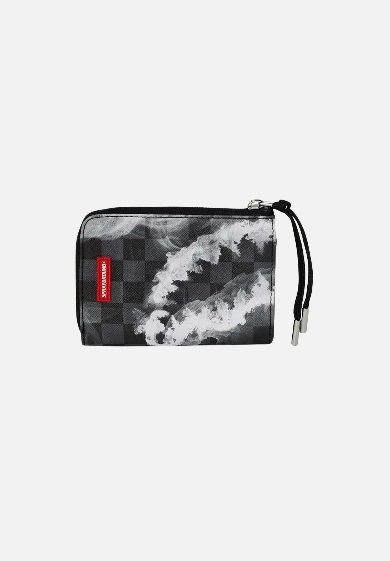 SPRAYGROUND Portafogli SIP N' SMOKE WALLET nero per uomo e donna 910W8223NSZ . SPRAYGROUND 