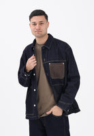 TOMMY JEANS Giubbotto in denim scuro da uomo DM0DM22419 1BK TOMMY JEANS 