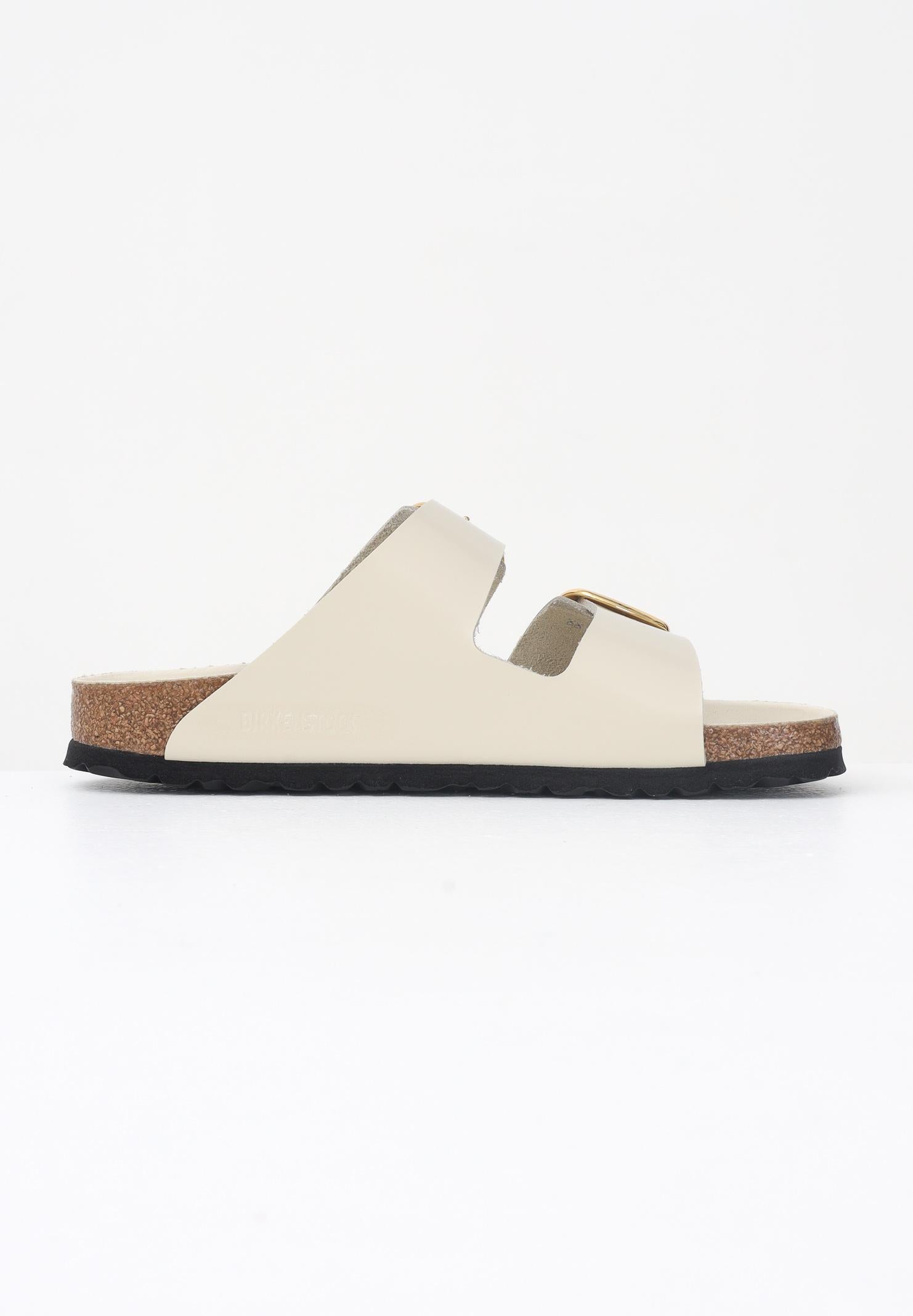 BIRKENSTOCK Ciabatte Arizona Big Buckle avorio da donna 1026128 . BIRKENSTOCK 