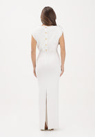 ELISABETTA FRANCHI Abito midi avorio da donna AM30B62E2 360 ELISABETTA FRANCHI 