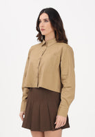 JDY Camicia a manica lunga beige da donna 15363677 TI JDY 
