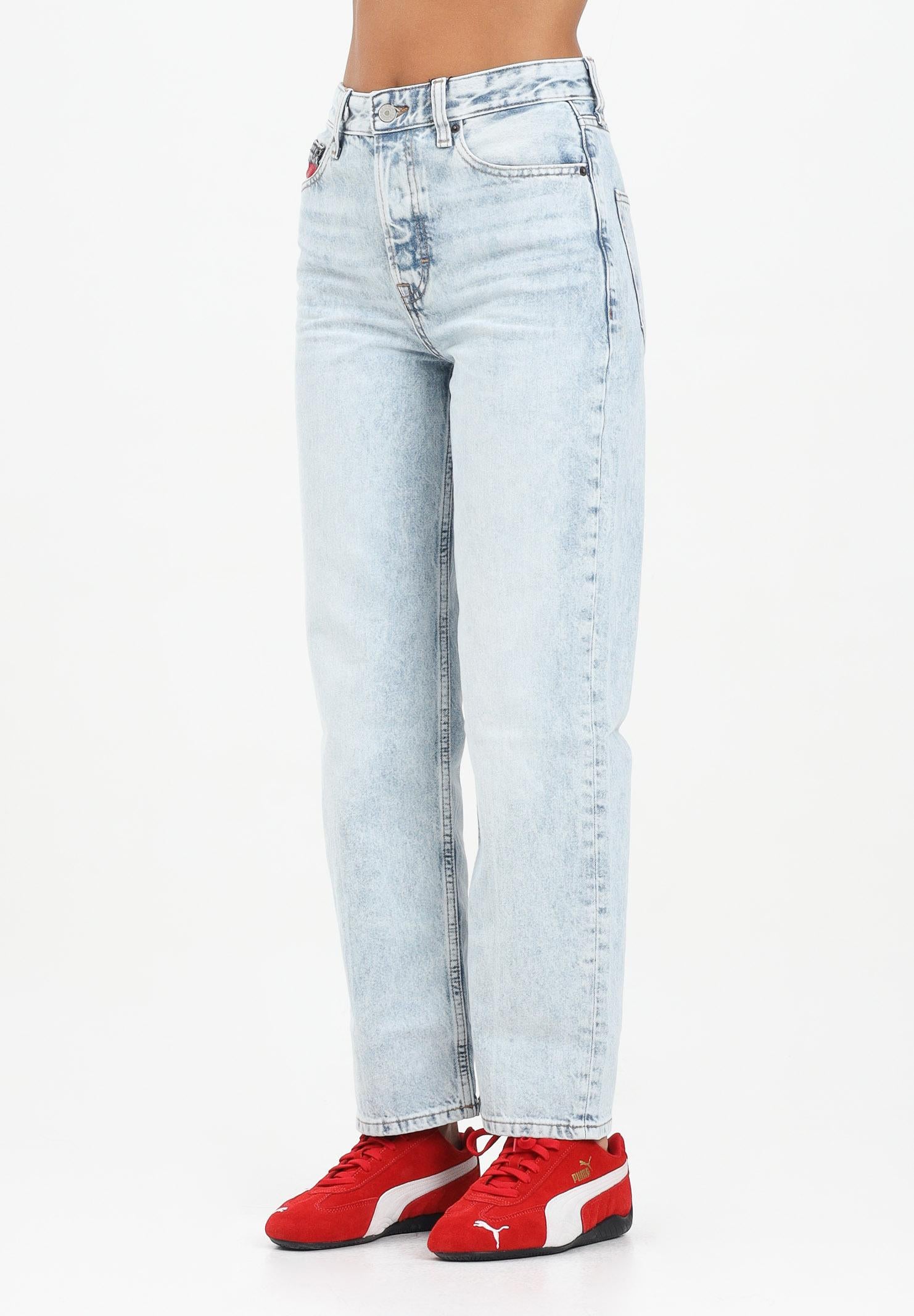 TOMMY JEANS Jeans Layla in denim chiaro da donna DW0DW204981A5  TOMMY JEANS 