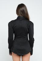 SANTAS Camicia a manica lunga CRèME BRULèE nera da donna PV2506 NERO SANTAS 