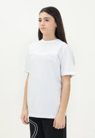 DIESEL T-shirt a manica corta bianca per donna, ragazzi e bambini con maxi logo Oval D J022760HGAM K100 DIESEL 