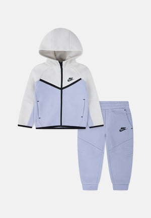 NIKE Tuta Tech Fleece bianca e azzurra per bambino e bambina 86M880 BAD NIKE 