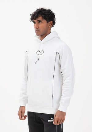 PUMA Felpa con cappuccio Puma Sport bianca da uomo 688394 02 PUMA 