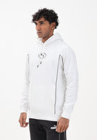 PUMA Felpa con cappuccio Puma Sport bianca da uomo 688394 02 PUMA 