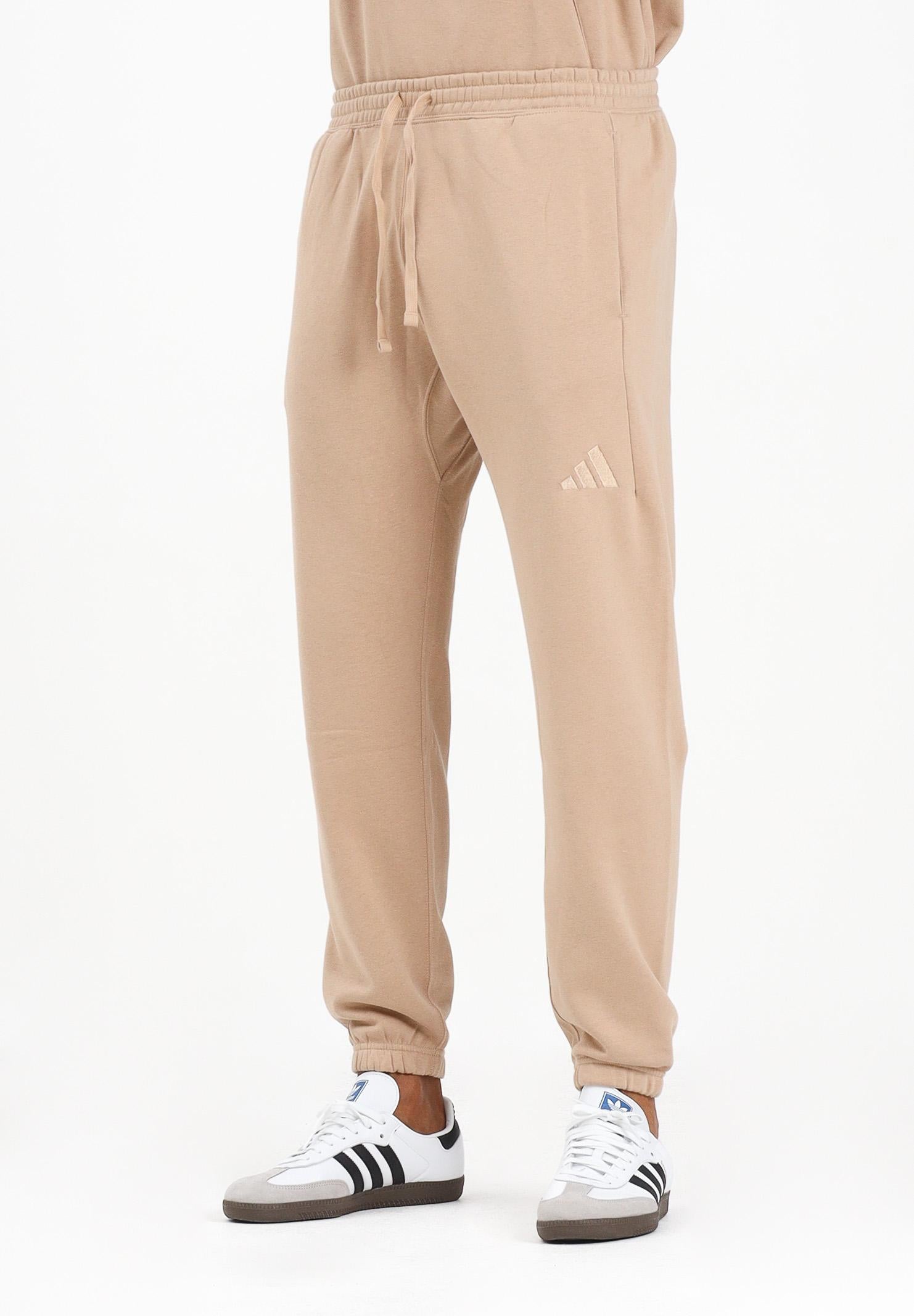 ADIDAS PERFORMANCE Pantalone sportivo ALL SZN Fleece Regular Tapered beige da uomo JX5099 . ADIDAS PERFORMANCE 