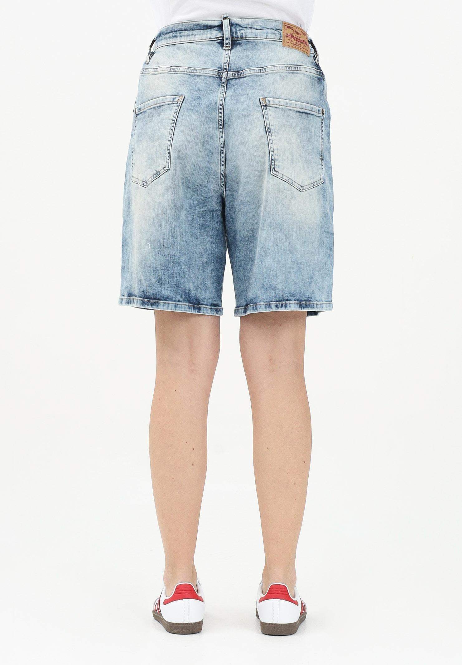 DSQUARED2 Bermuda in denim chiaro per donna, ragazzi e bambini DQ2828D0AC2 DQ01 DSQUARED2 