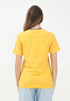 MARNI T-shirt a manica corta gialla per donna, ragazzi e bambini con logo a contrasto M01412M00HZ 0M219 MARNI 