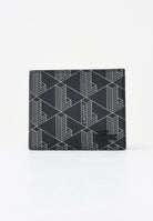 LACOSTE Portafogli The Blend Monogram nero da uomo NH4844 H45 LACOSTE 