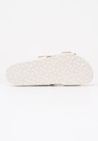 BIRKENSTOCK Ciabatte Sydney Cushion Buckle crema da donna 1030258 . BIRKENSTOCK 
